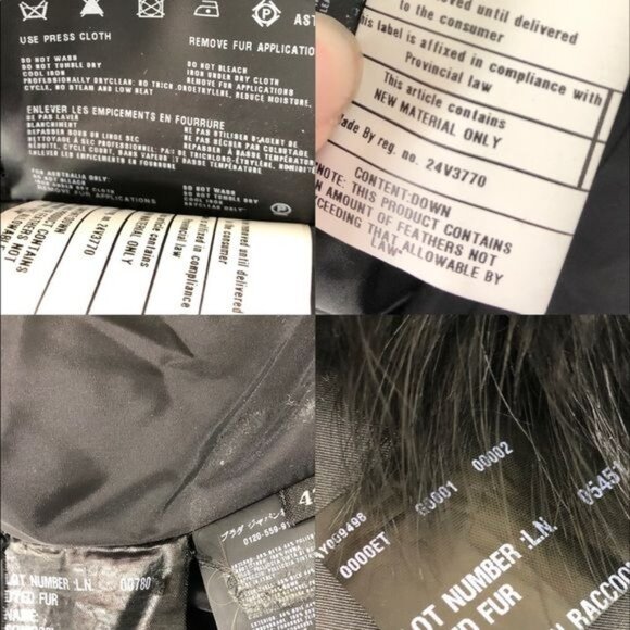 PRADA Down Puffer Belted Coat Raccoon Fur Hood Jacket - Picture 7 of 16